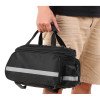 Alforge Impermeável para Bike – 18 Litros com Capa de Chuva